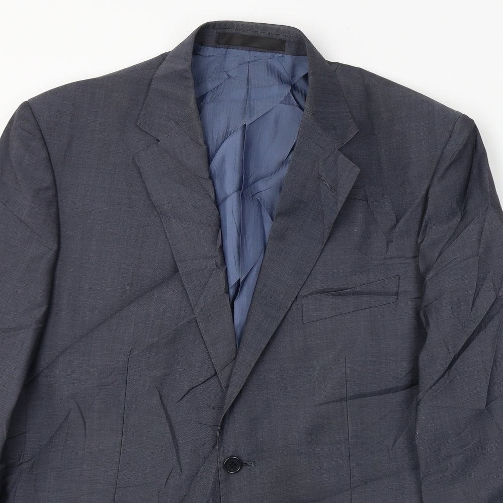 Mens UK Size 42 Marks and Spencer Regular Grey Suit Jacket