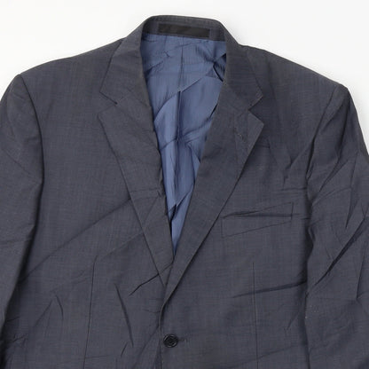 Mens UK Size 42 Marks and Spencer Regular Grey Suit Jacket