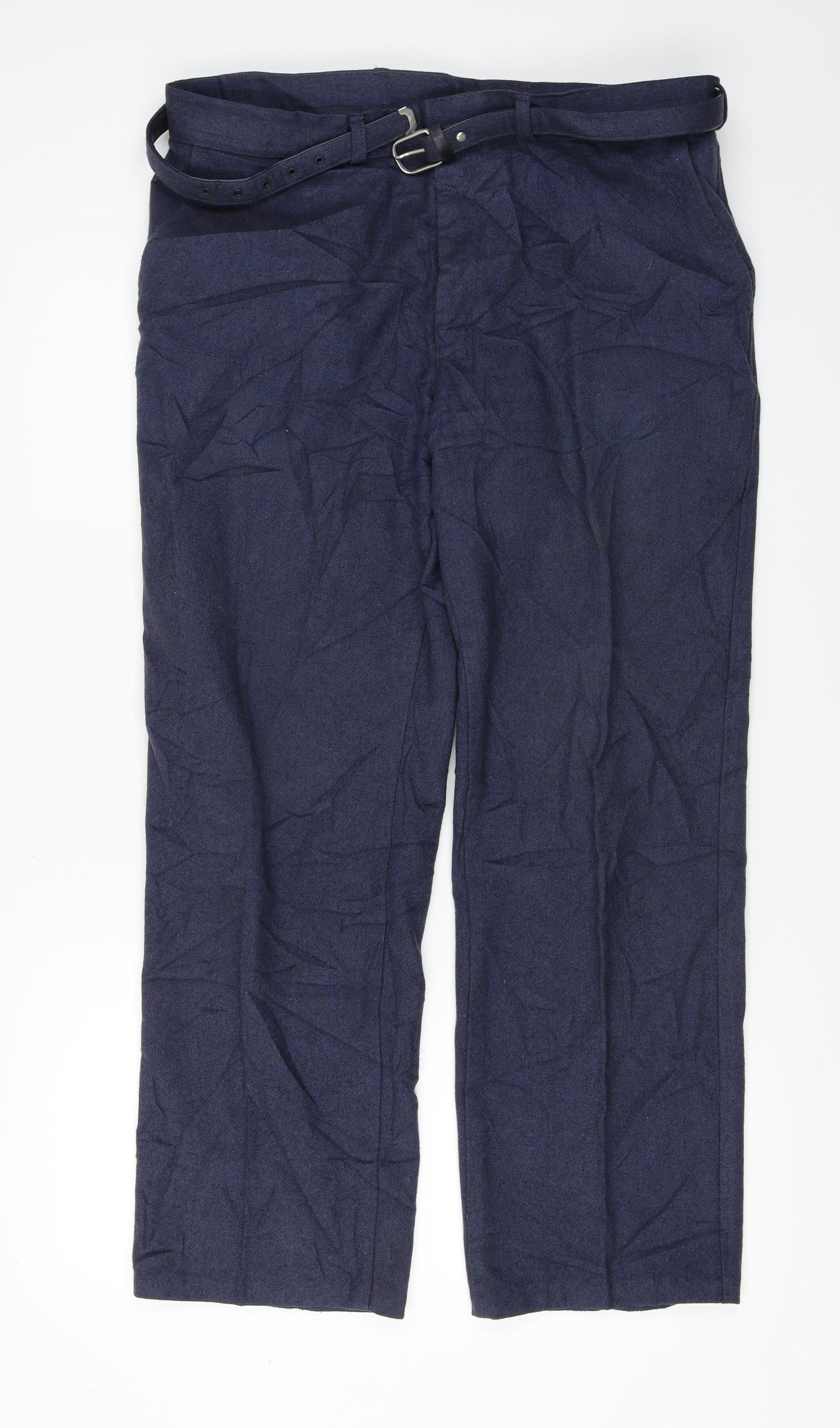 Preworn  Mens Blue   Trousers  Size 36 in L25 in