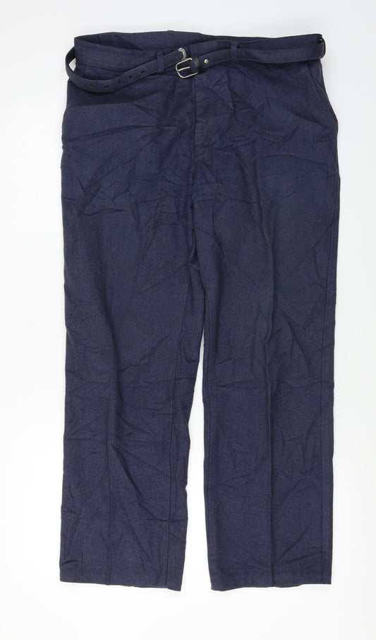 Preworn  Mens Blue   Trousers  Size 36 in L25 in