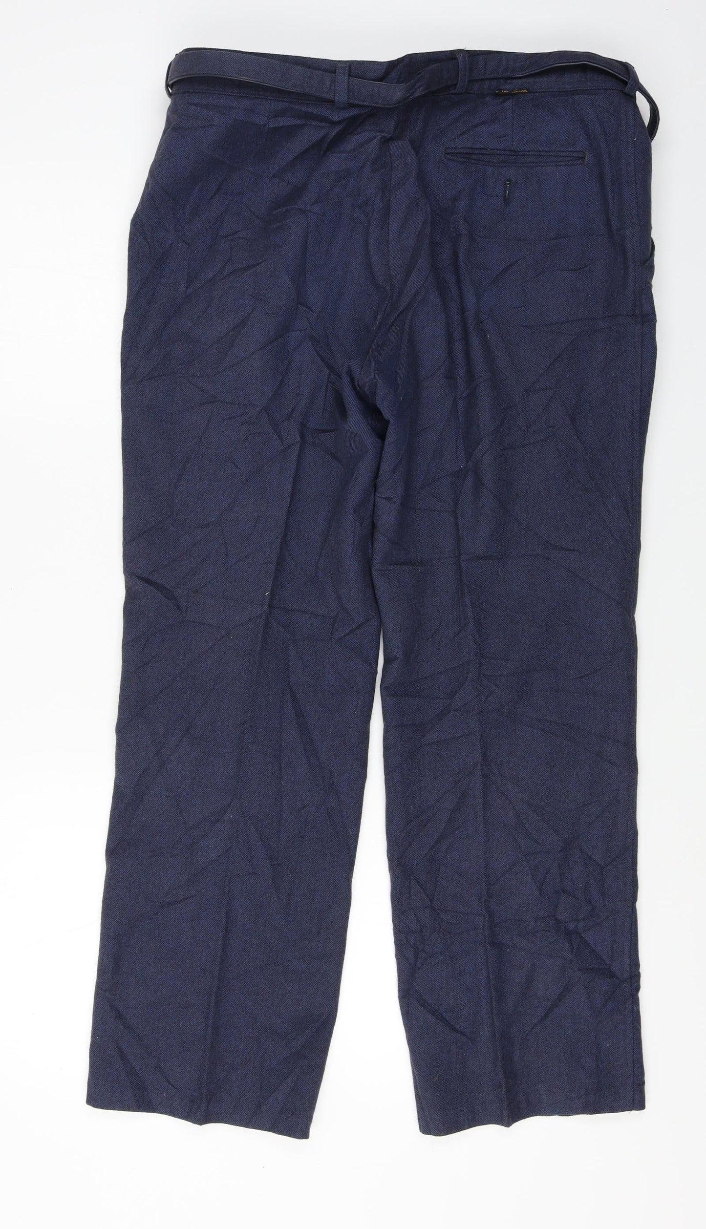 Preworn  Mens Blue   Trousers  Size 36 in L25 in