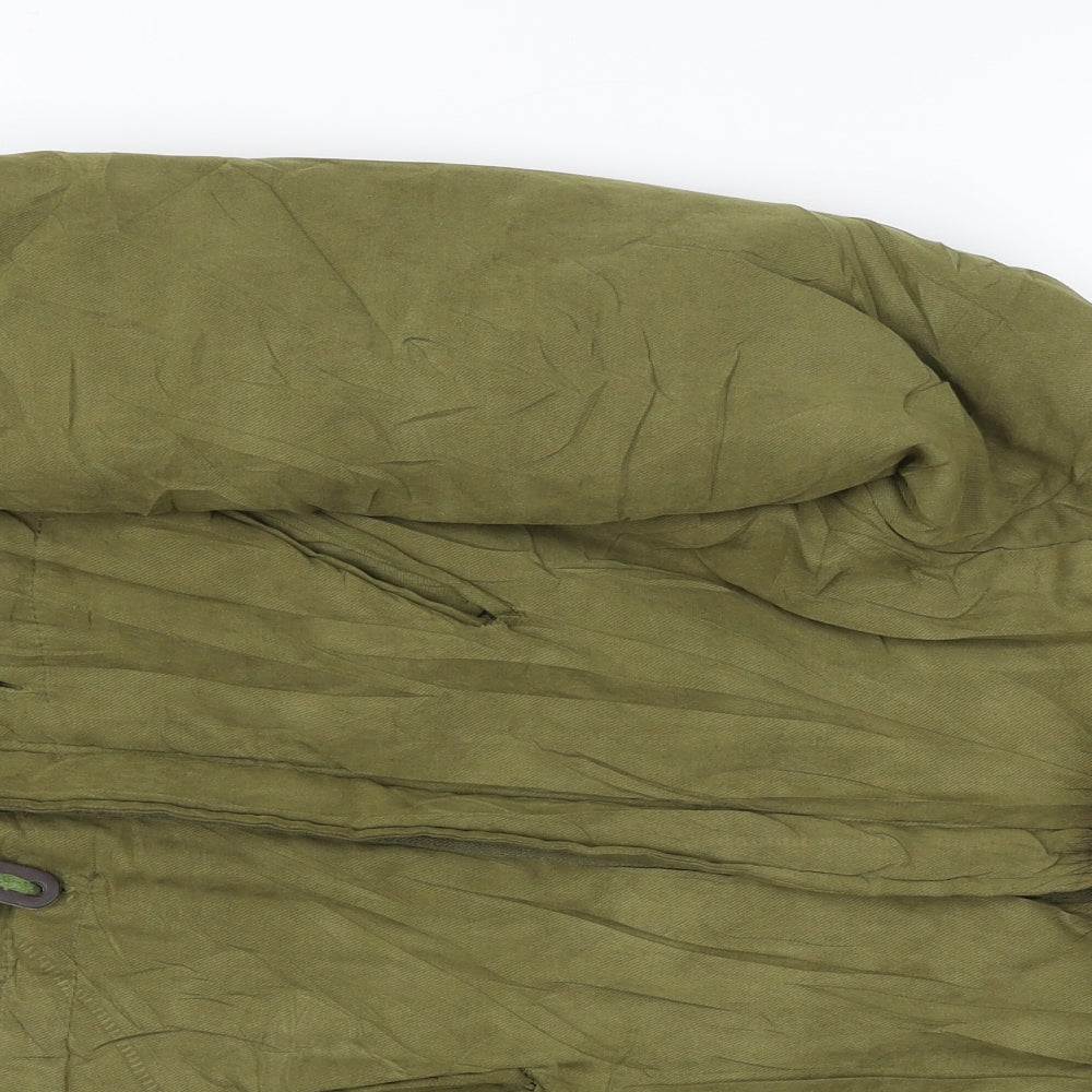 Womens UK Size S Preworn Green Jacket
