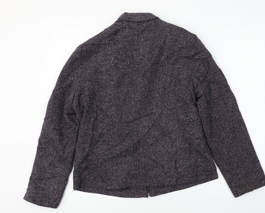 Marks and Spencer  Womens Purple   Jacket Coat Size 14