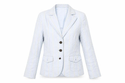 Womens UK Size 10 Basler Blue Jacket