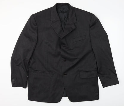 Horne Brother  Mens Grey   Jacket Sport Coat Size 44
