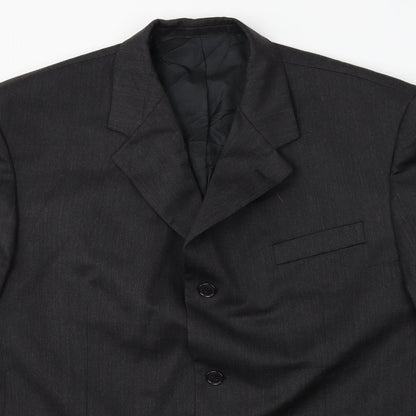 Horne Brother  Mens Grey   Jacket Sport Coat Size 44