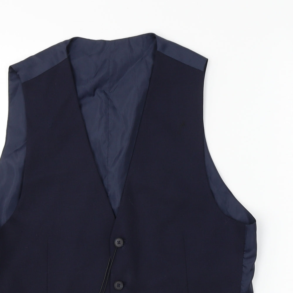 Mens UK Size S Marks and Spencer Regular Blue Suit Jacket