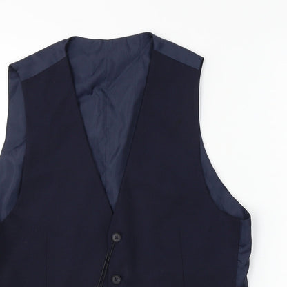 Mens UK Size S Marks and Spencer Regular Blue Suit Jacket
