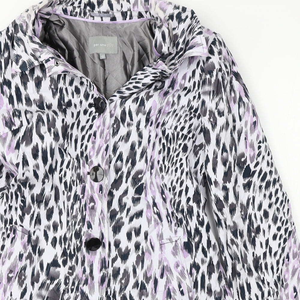 Womens UK Size 12 Marks and Spencer White Jacket