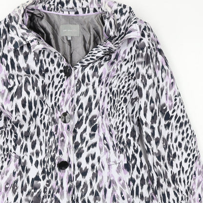 Womens UK Size 12 Marks and Spencer White Jacket