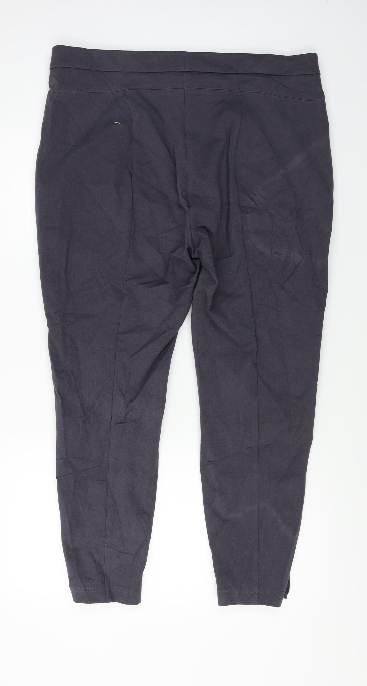 Womens UK Size 20 Marks and Spencer Relaxed Fit  Grey Trousers