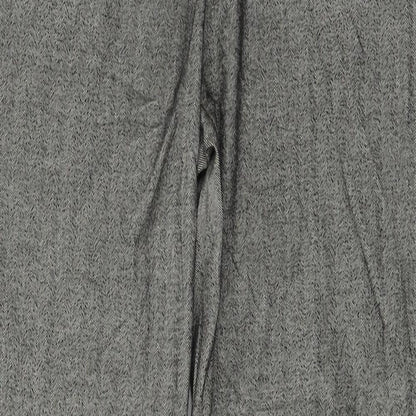 Womens UK Size 32 in Marks and Spencer Regular Fit  Grey Trousers
