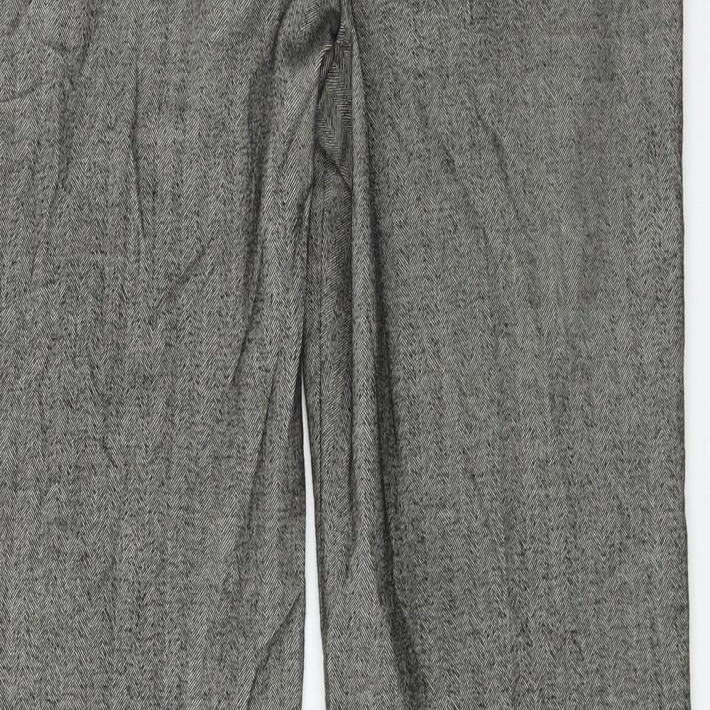 Womens UK Size 32 in Marks and Spencer Regular Fit  Grey Trousers