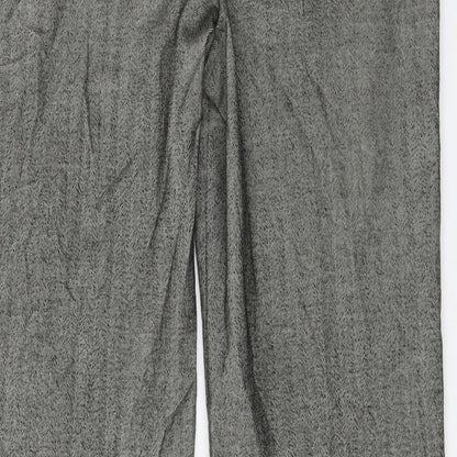 Womens UK Size 32 in Marks and Spencer Regular Fit  Grey Trousers