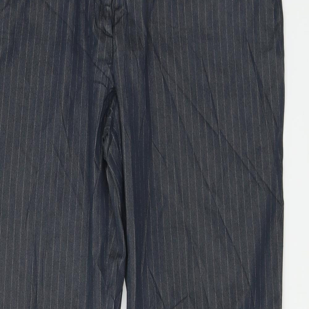 Womens UK Size 14 Wallis Regular Fit  Grey Trousers