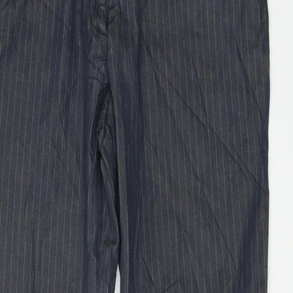 Womens UK Size 14 Wallis Regular Fit  Grey Trousers