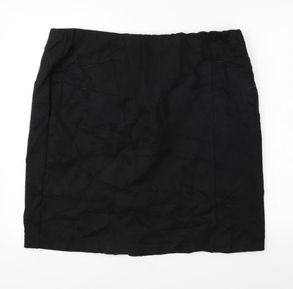 Marks and Spencer  Womens Black   Bandage Skirt Size 38 in