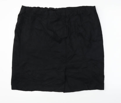 Marks and Spencer  Womens Black   Bandage Skirt Size 38 in