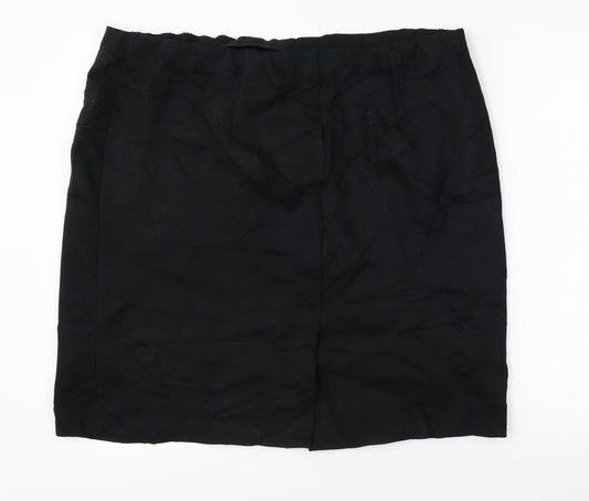 Marks and Spencer  Womens Black   Bandage Skirt Size 38 in
