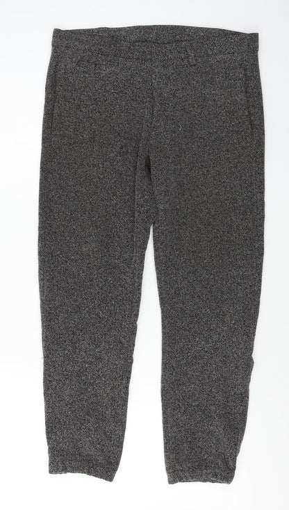 Womens UK Size 32 in ASOS Regular Fit  Brown Trousers