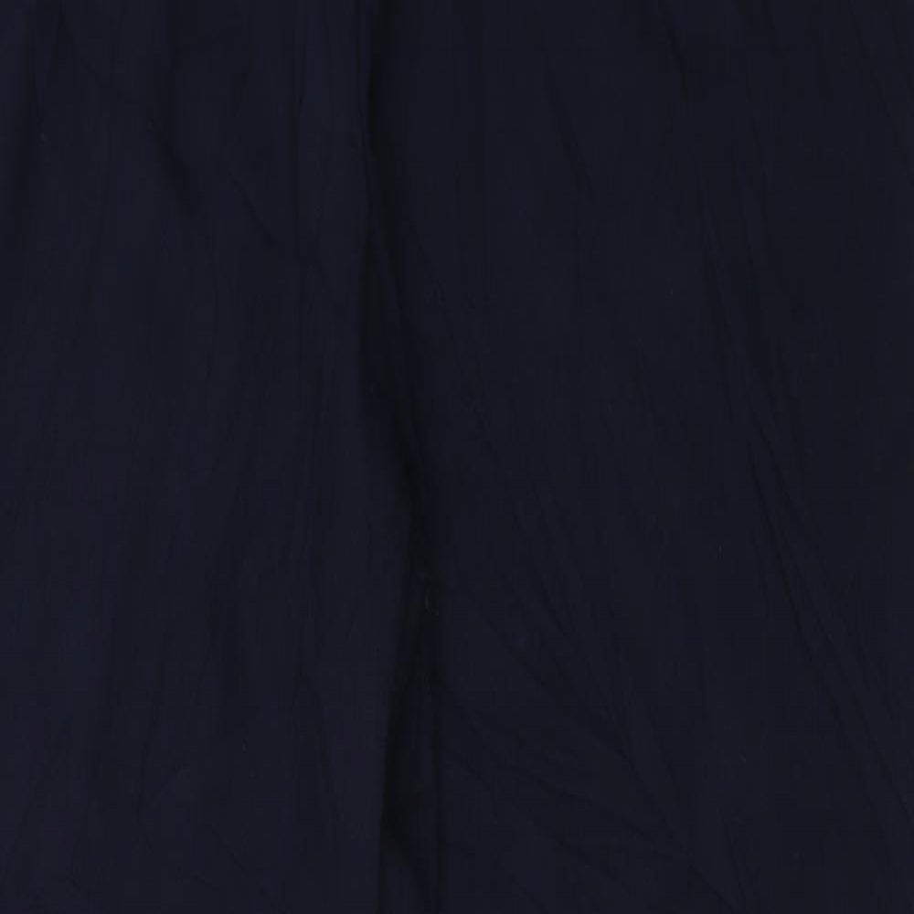 Womens UK Size 18 Marks and Spencer Regular Fit  Blue Trousers