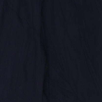 Womens UK Size 18 Marks and Spencer Regular Fit  Blue Trousers