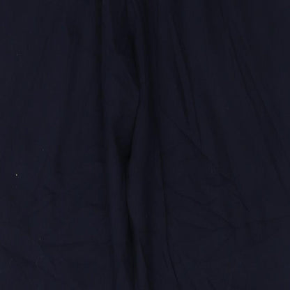 Womens UK Size 18 Marks and Spencer Regular Fit  Blue Trousers