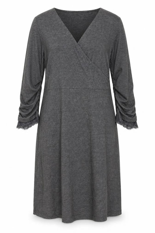 Cream  Womens Grey   A-Line  Size M