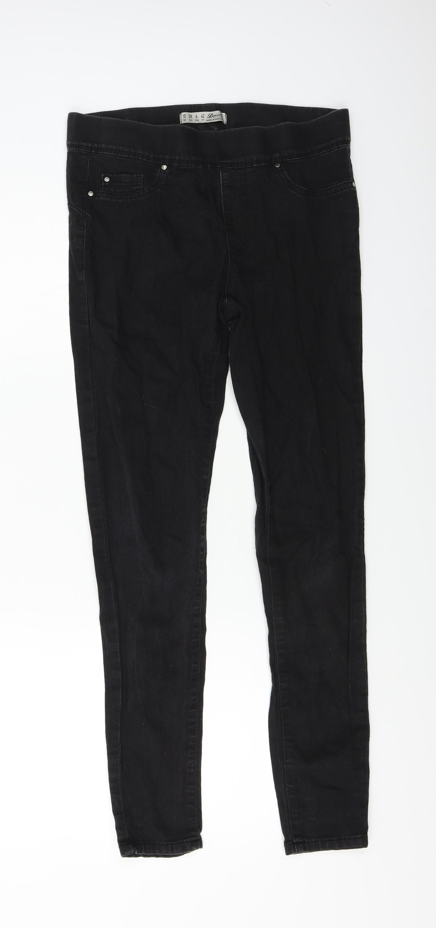 denim co Womens Black   Trousers  Size 10 L26 in