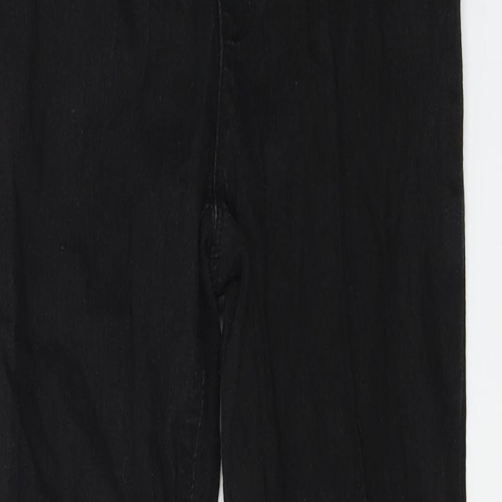 denim co Womens Black   Trousers  Size 10 L26 in