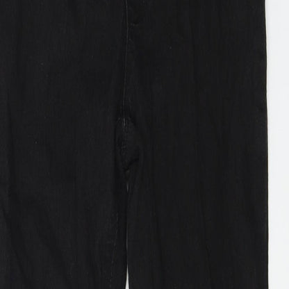 denim co Womens Black   Trousers  Size 10 L26 in