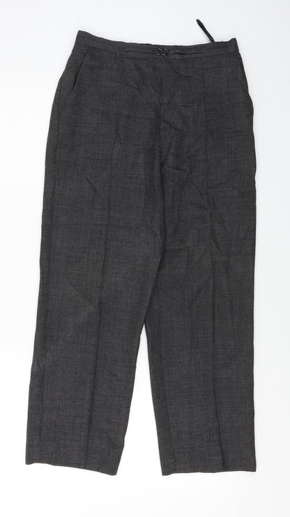 Womens UK Size 28 in Preworn Regular Fit  Green Trousers