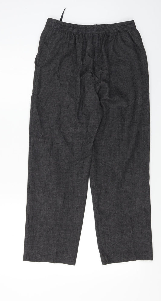 Womens UK Size 28 in Preworn Regular Fit  Green Trousers