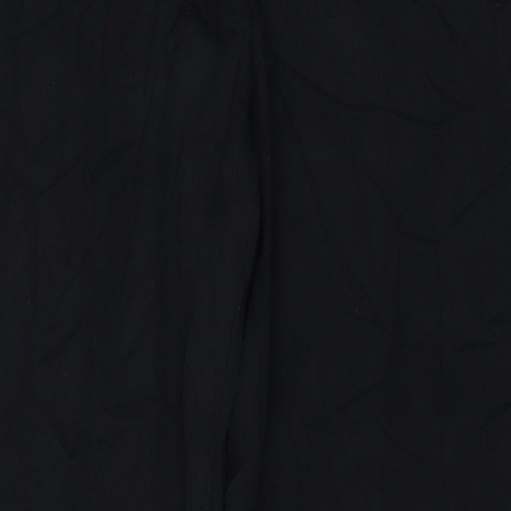 Womens UK Size 12 Marks and Spencer Regular Fit  Black Trousers