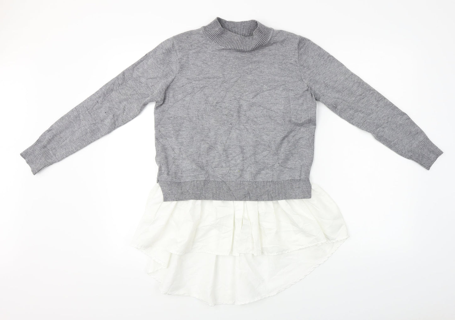 LUZABELLE  Womens Grey   Pullover Jumper One Size