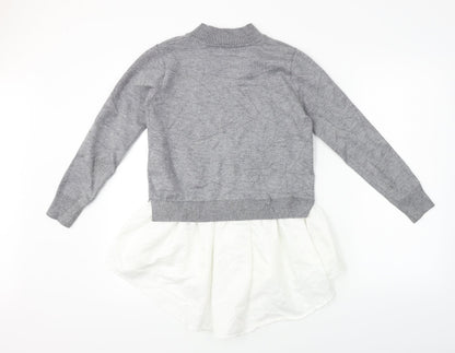 LUZABELLE  Womens Grey   Pullover Jumper One Size