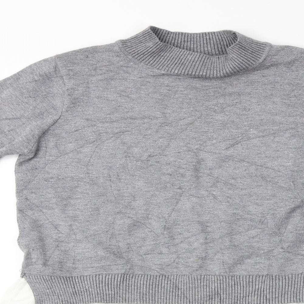 LUZABELLE  Womens Grey   Pullover Jumper One Size