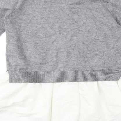 LUZABELLE  Womens Grey   Pullover Jumper One Size