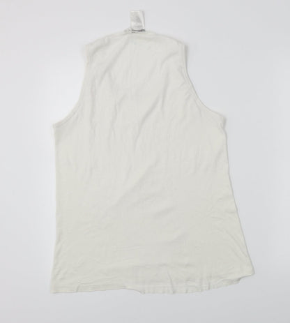 Livergy  Mens White    T-Shirt Size S