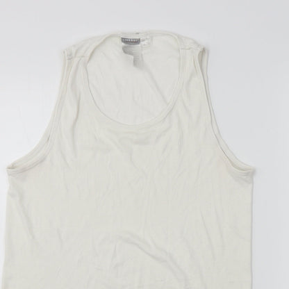 Livergy  Mens White    T-Shirt Size S