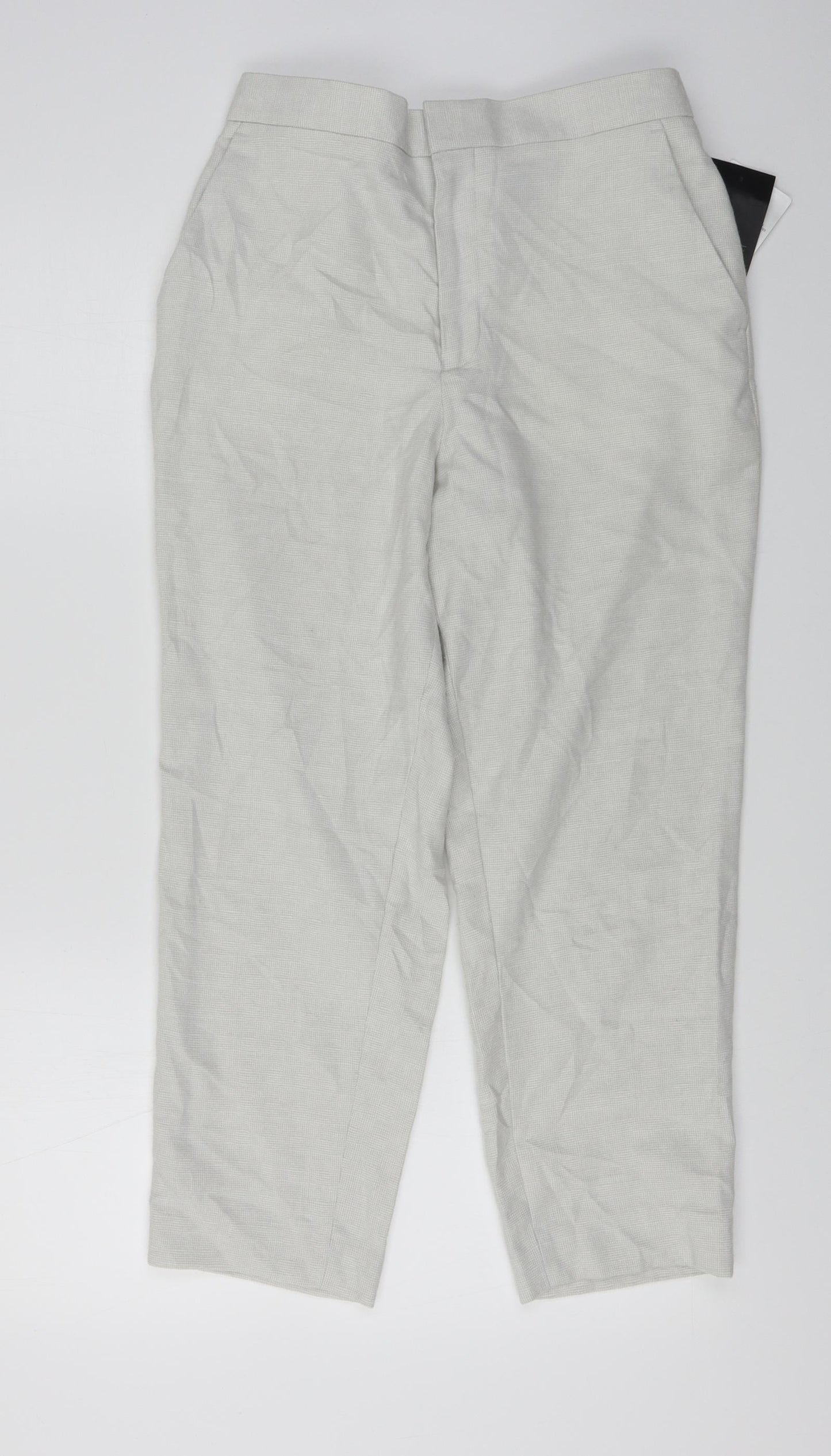 Womens UK Size 31 in ASOS Regular Fit  White Trousers