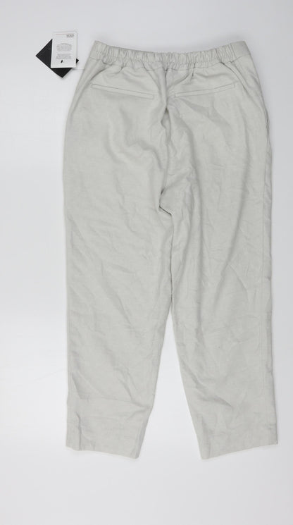 Womens UK Size 31 in ASOS Regular Fit  White Trousers