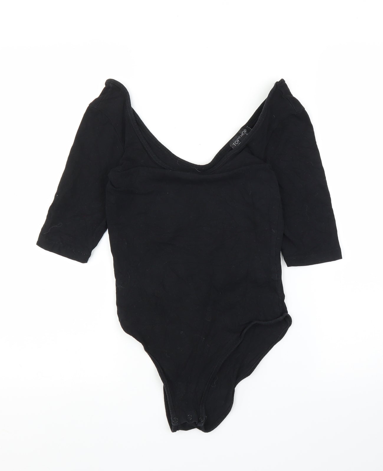 Topshop Womens Black   Leotard One-Piece Size 12