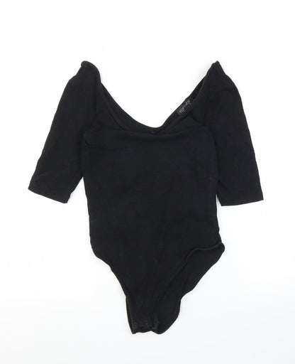Topshop Womens Black   Leotard One-Piece Size 12
