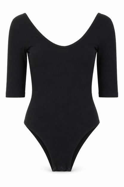 Topshop Womens Black   Leotard One-Piece Size 12
