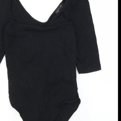 Topshop Womens Black   Leotard One-Piece Size 12