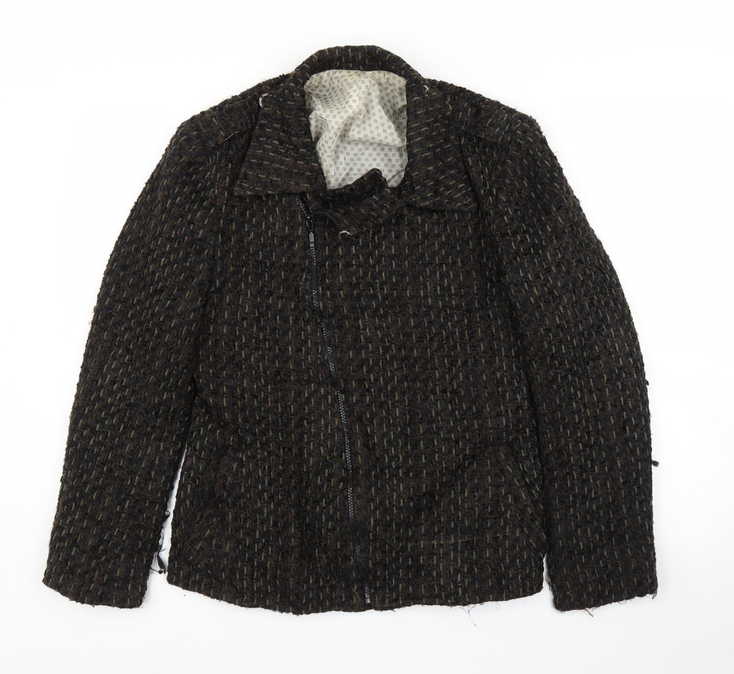 Womens UK Size M Preworn Brown Jacket