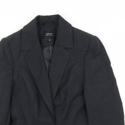 Papaya Womens Grey   Jacket Blazer Size 10