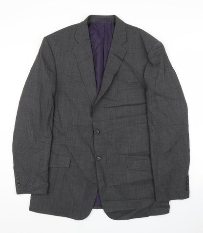 Mens UK Size 42 M&S Regular Grey Suit Jacket