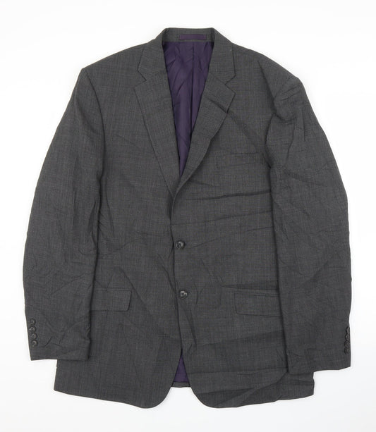 Mens UK Size 42 M&S Regular Grey Suit Jacket